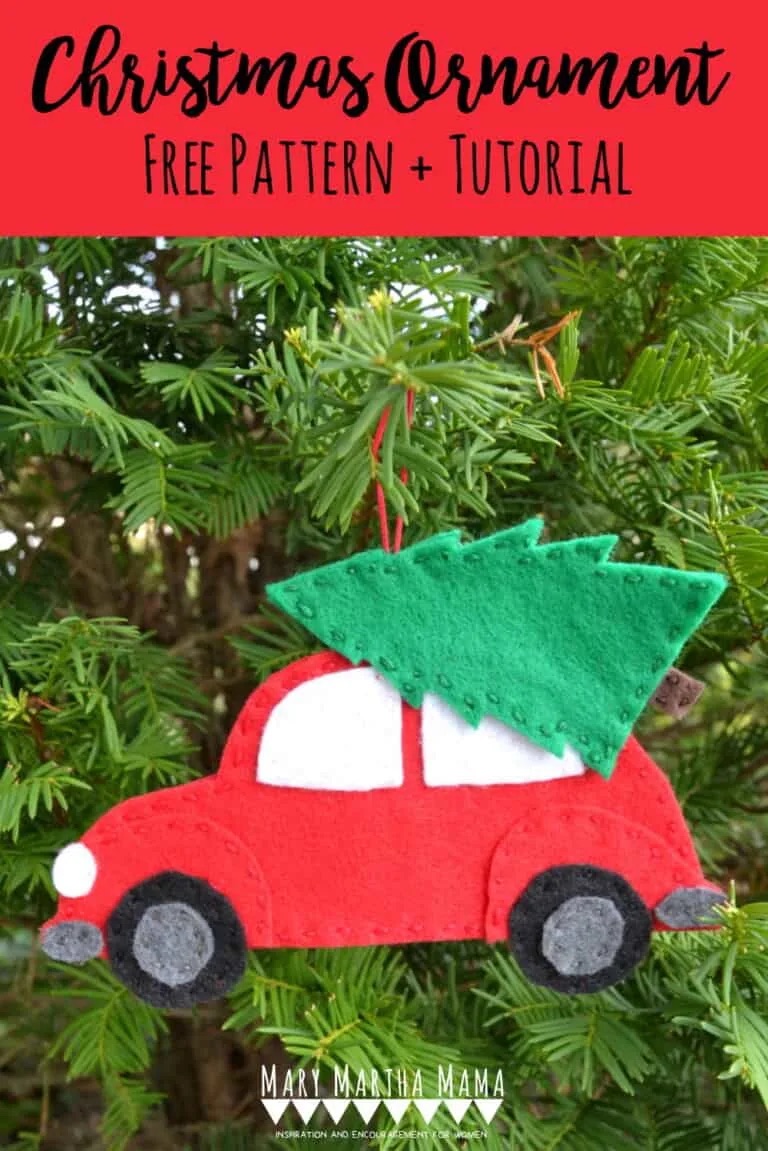 10+ Felt Christmas Ornament Patterns (Easy DIY Felt Sewing Projects)